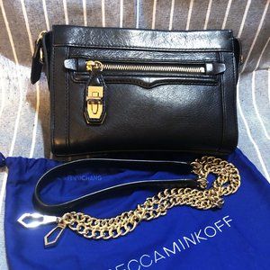 Rebecca Minkoff Black Mini Crosby Crossbody Used